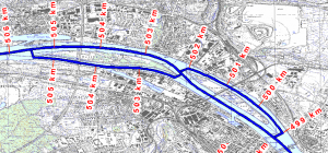 Gewässernetz im GIS