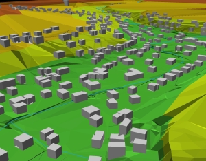 GIS-Analyse des Einzugsgebiets