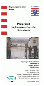 Informationsbroschüre zum HWSP Solmsbachtal