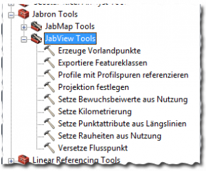 JabView-Toolbox in ArcGIS for Desktop