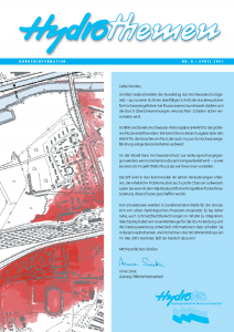 Hydrothemen Nr. 8 / April 2005