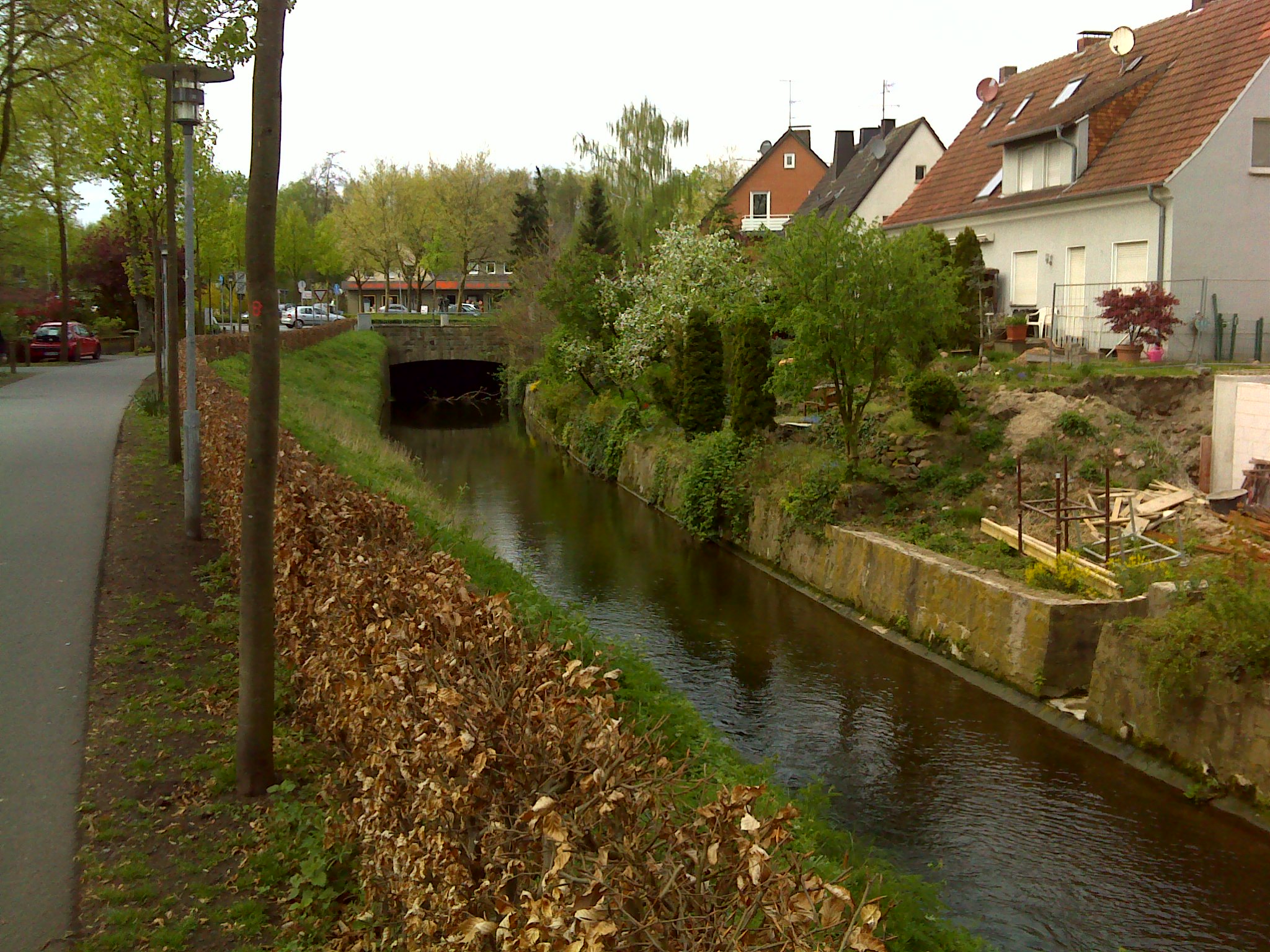 Berkel in Coesfeld - hier ist Gewässerentwicklung erforderlich.