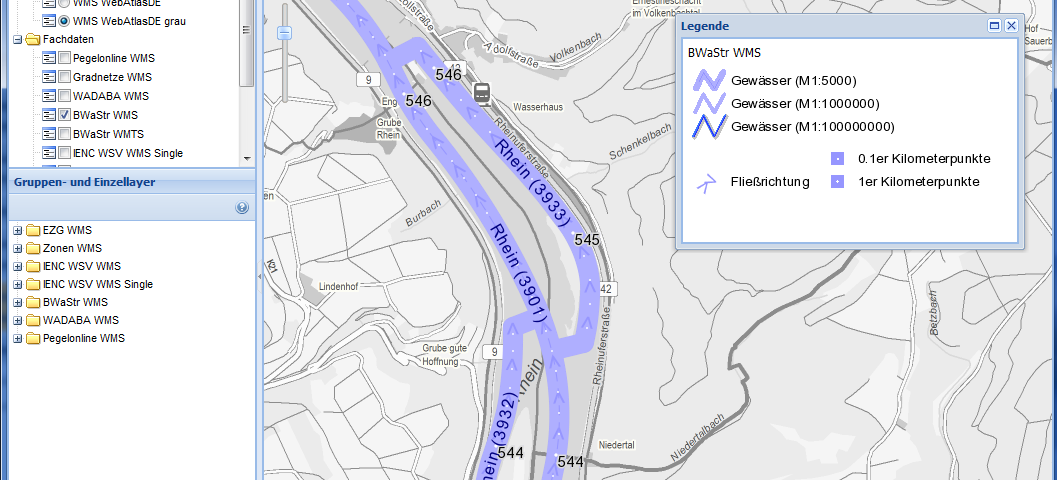 Bundeswasserstraßen Karte : Diercke Weltatlas Kartenansicht Deutschland