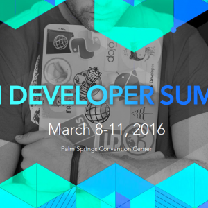 Grafik Esri Developer Summit 2016
