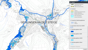 Kommunale Hochwasserschutzregister - Hydrotec erstellte eins für die Stadt Gesilingen an der Steige.