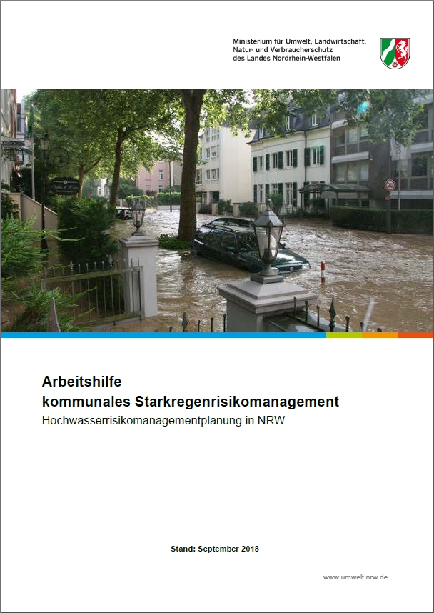 NRW-Arbeitshilfe kommunales Starkregenrisikomanagement