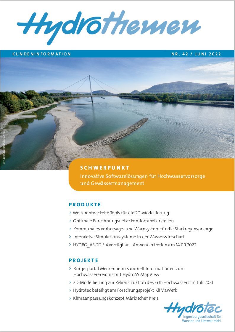 Kundenzeitschrift Hydrothemen Ausgabe 42