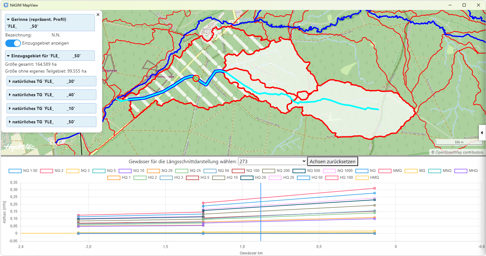 NASIM MapView Ergebnisse visualisieren und teilen