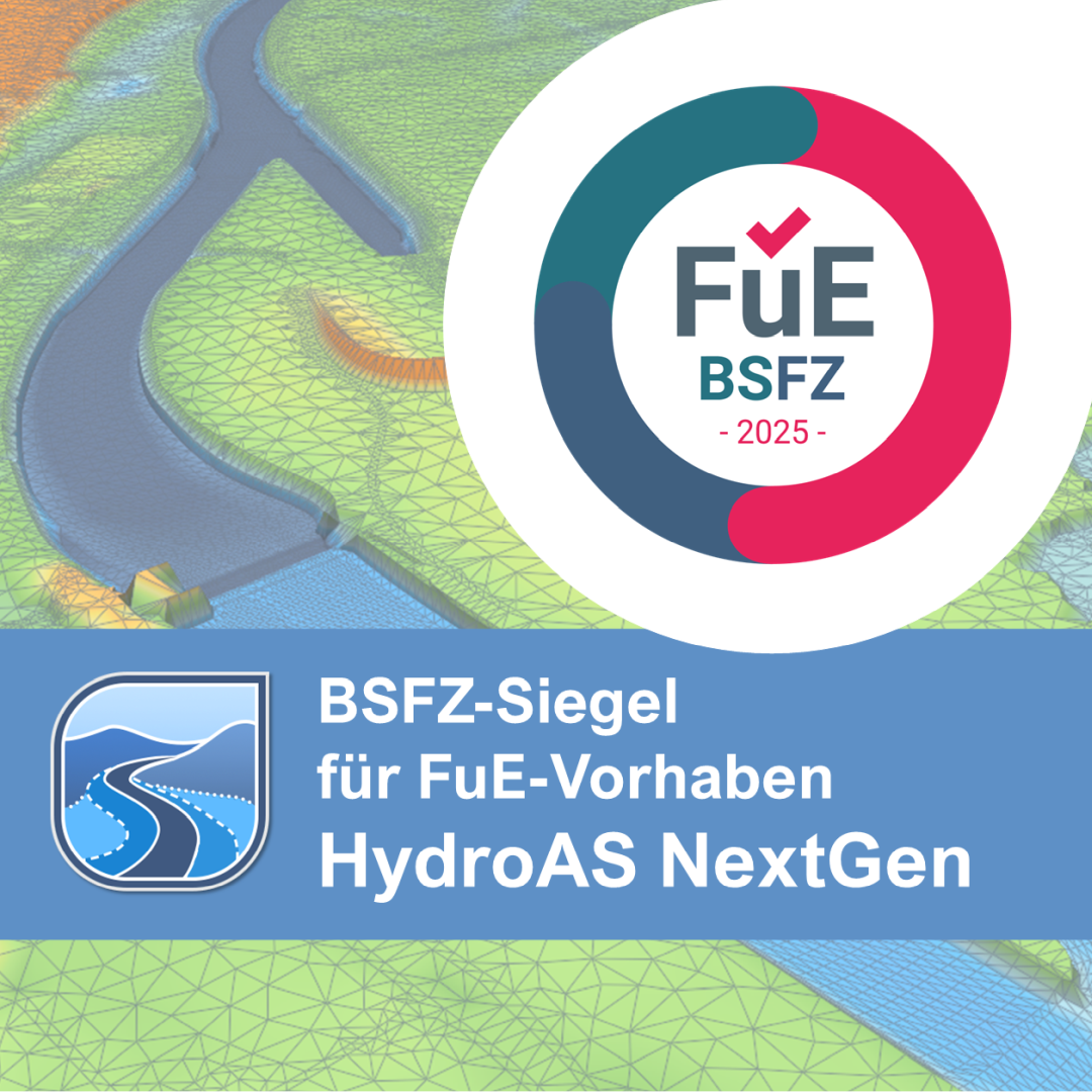 BSFZ-Siegel für FuE-Vorhaben HydroAS NextGen
