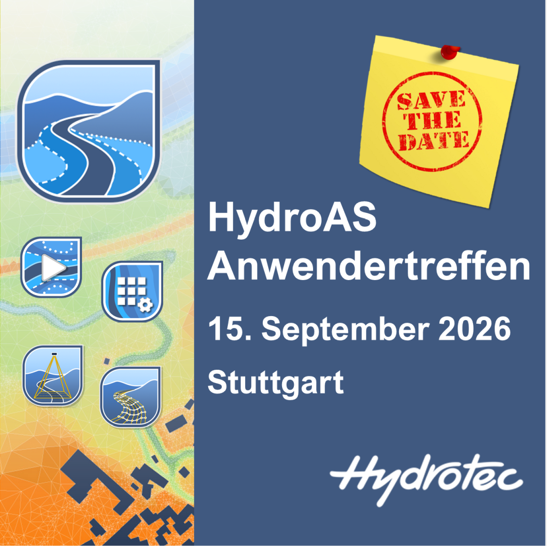HydroAS Anwendertreffen 2026 Stuttgart
