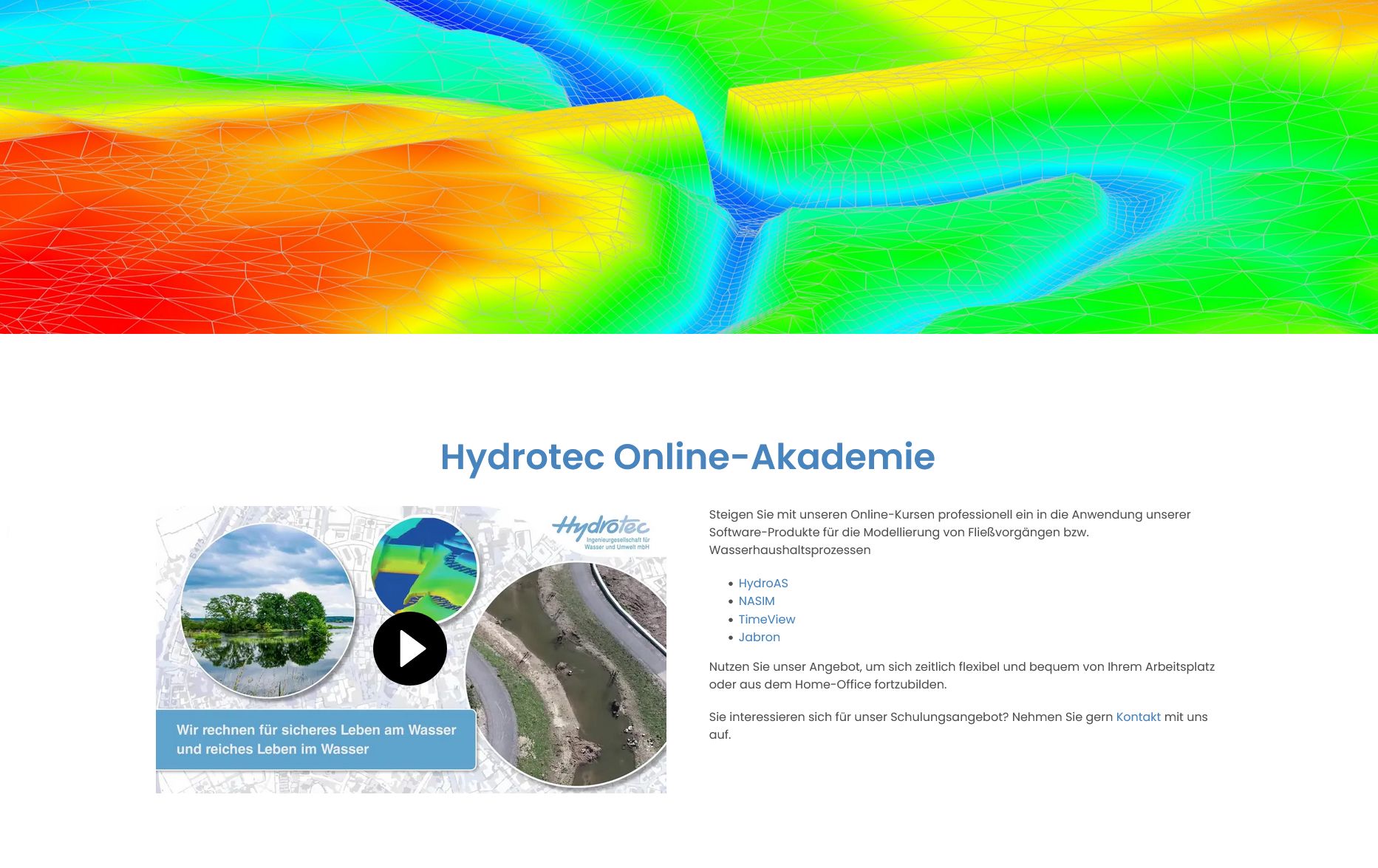 Hydrotec Online Akademie 