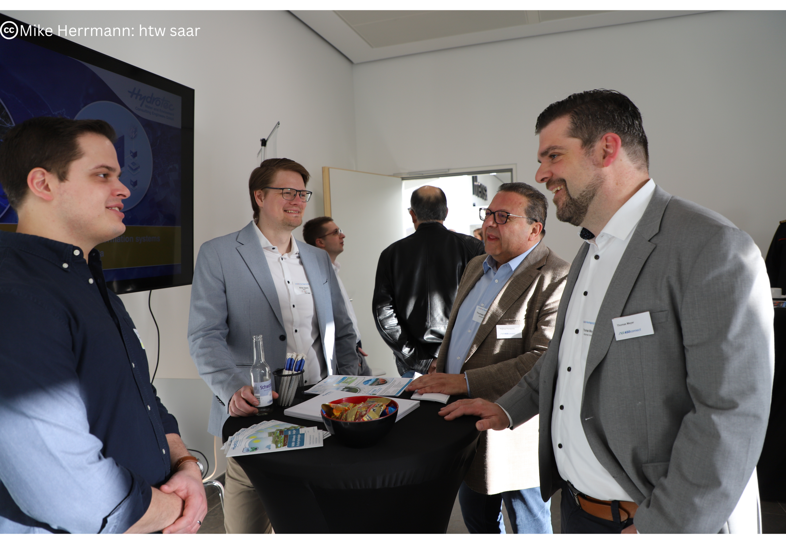 KliGAS Tagung htw saar Hydrotec Aussteller