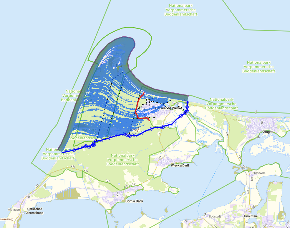 Küstenschutz auf dem Darß