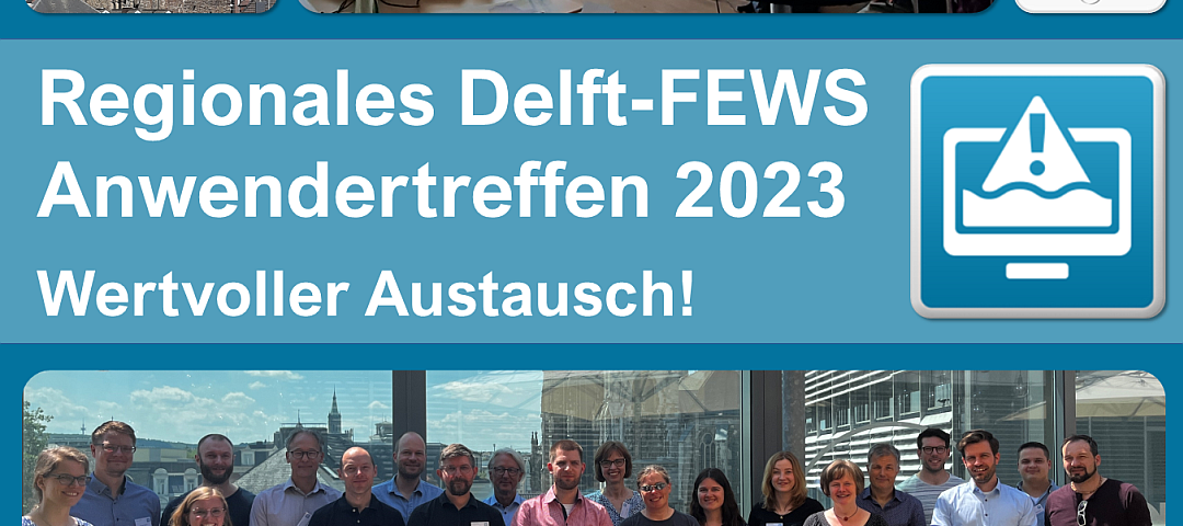 regioneles Delt-FEWS-Anwendertreffen 2023