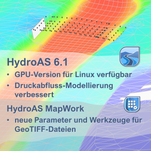 HydroAS 6.1 veröffentlicht