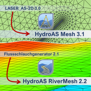 HydroAS Mesh 3.1 HydroAS RiverMesh 2.2