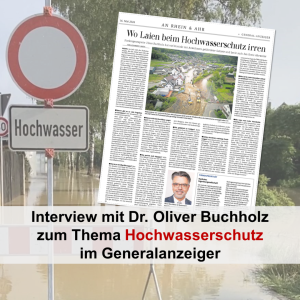 Interview Hochwasserschutz Dr. uchholz Generalanzeiger