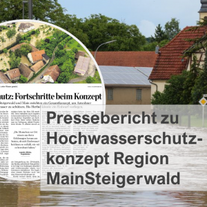 Mainpost-Bericht Hochwasserschutzkonzept Region MainSteigerwald