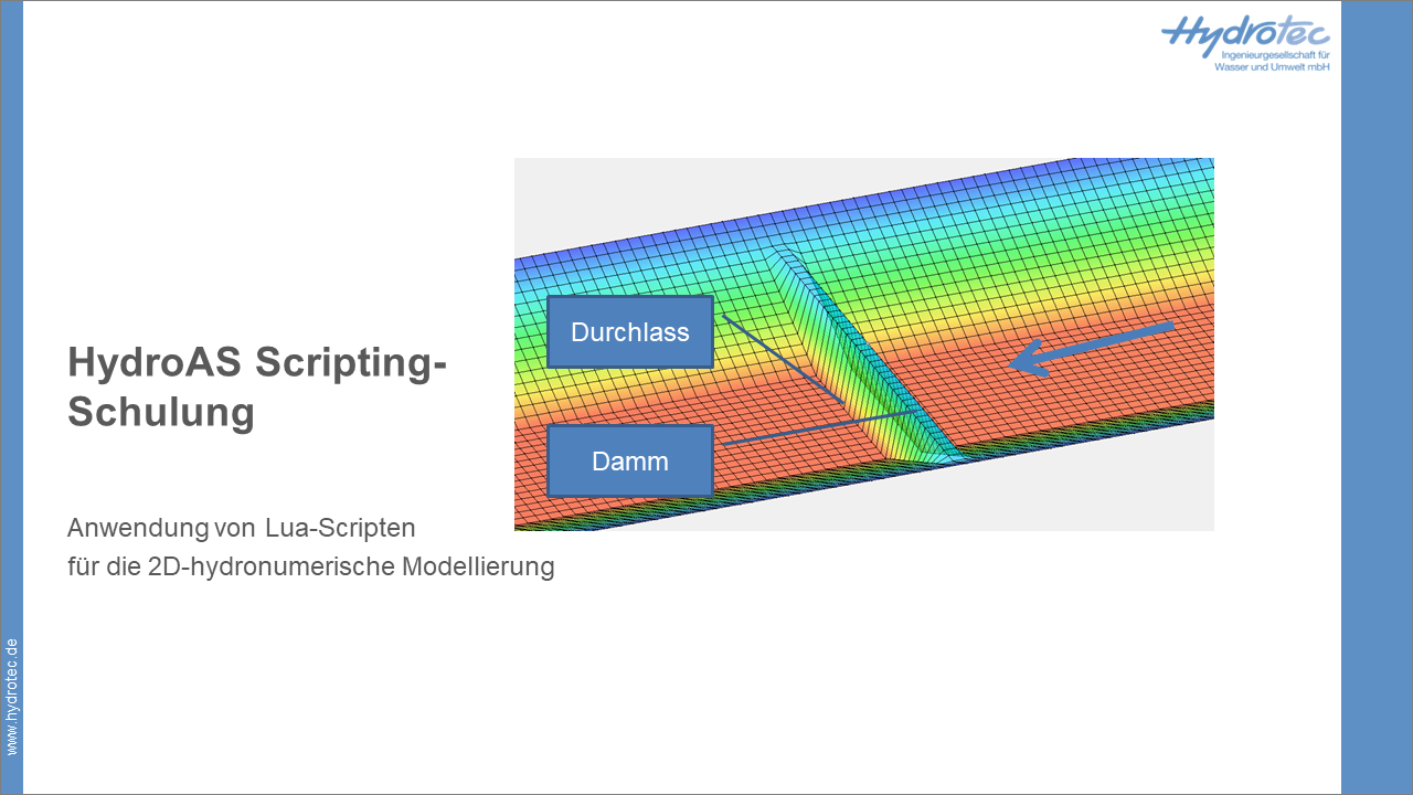 HydroAS Scripting Schulung