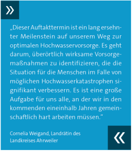 Plan überörtliche Maßnahmen zur Hochwasservorsorge Ahr